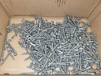 blachowkręty nierdzewne 4,7x 47 mm zestaw 1200 sztuk walcowate torx