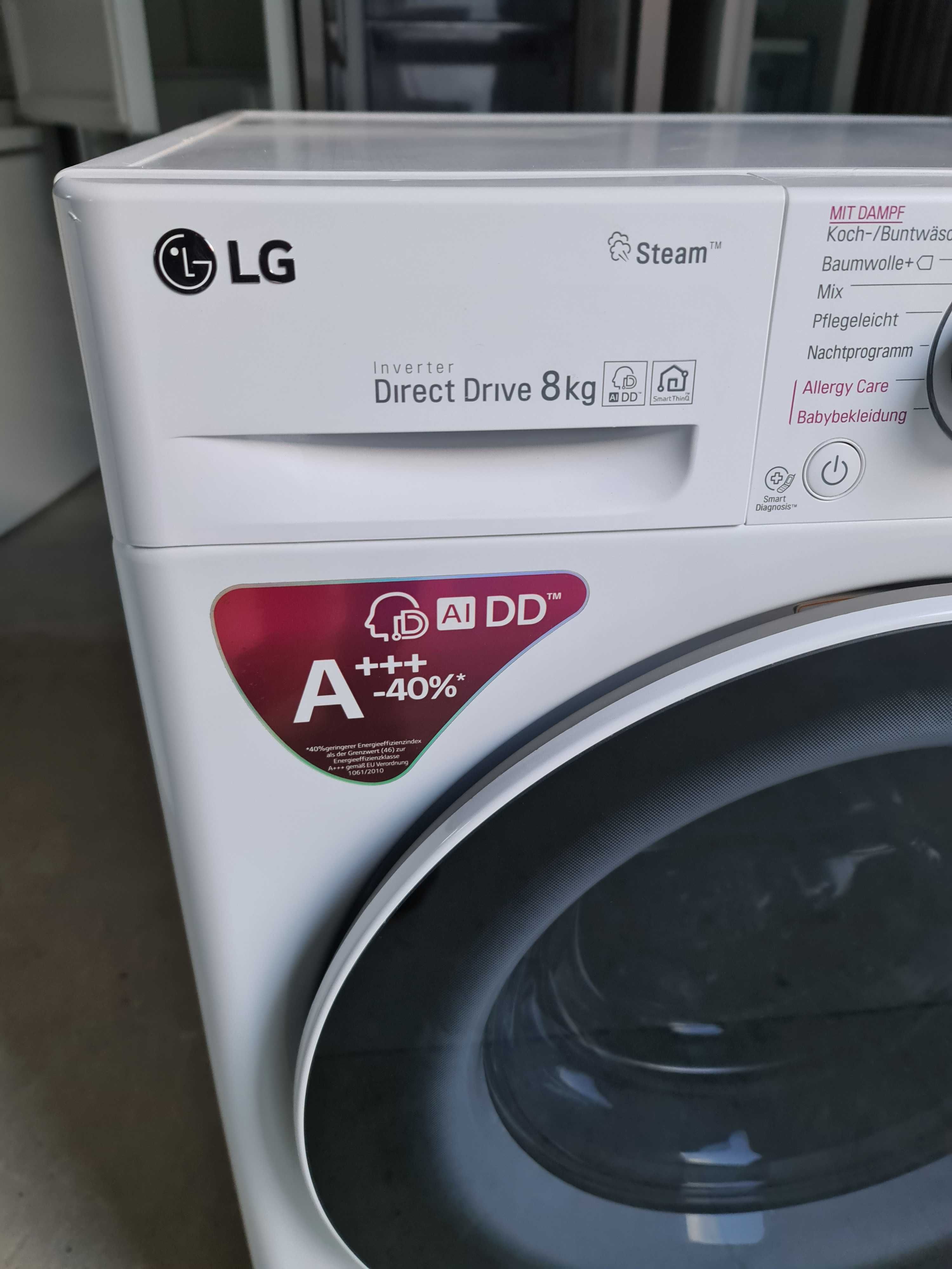 Пральна/стиральная/ машина LG Inverter Direct Drive 8 KG / F4WN608S1