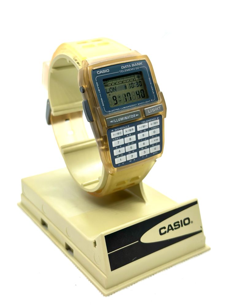 Casio DBC-63, salmão NOS!