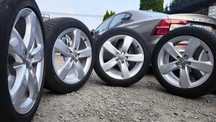 Koła Audi A4 S5 A5 A7 A6 S6 A6 TT Q3 18 cali 5x112 ET37 Opony 225/50