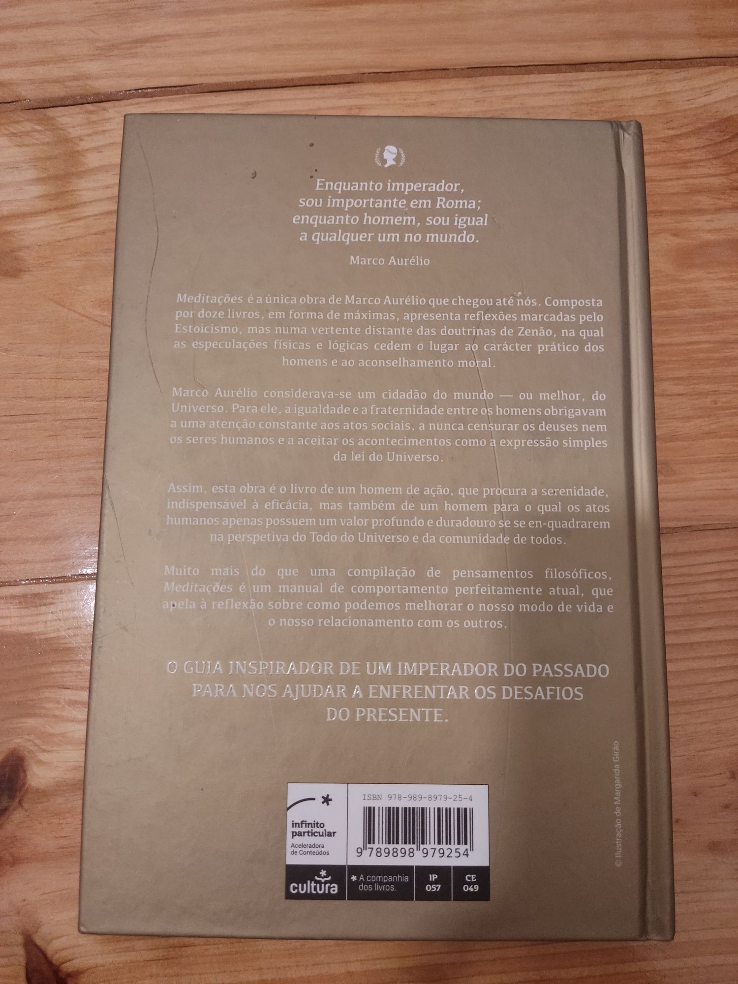 Livro "Meditações", de Marco Aurélio