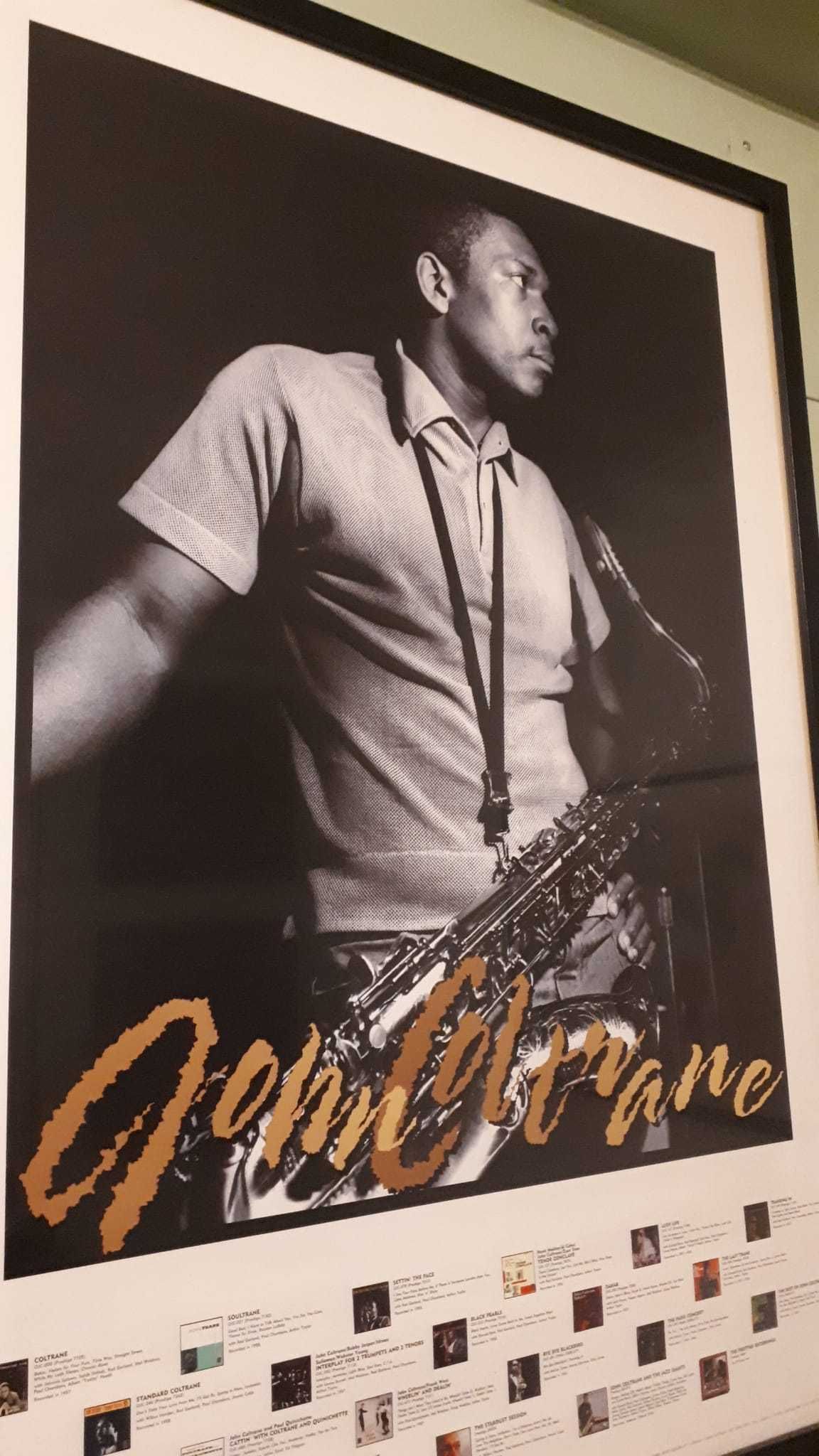 Poster Emoldurado John Coltrane Jazz Soul (Raro)