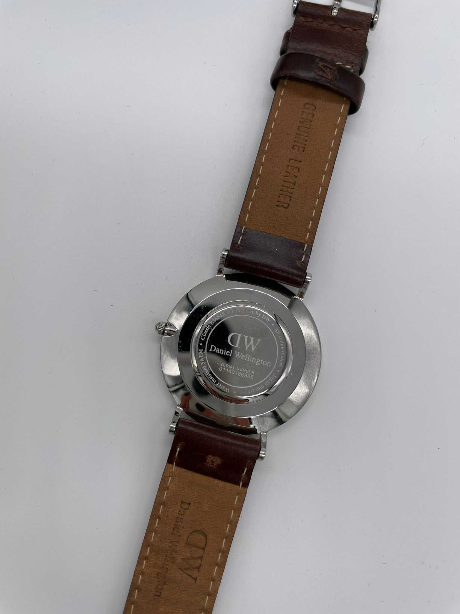 Daniel Wellington zegarek klasyczny na skorzanym pasku classic b36s19