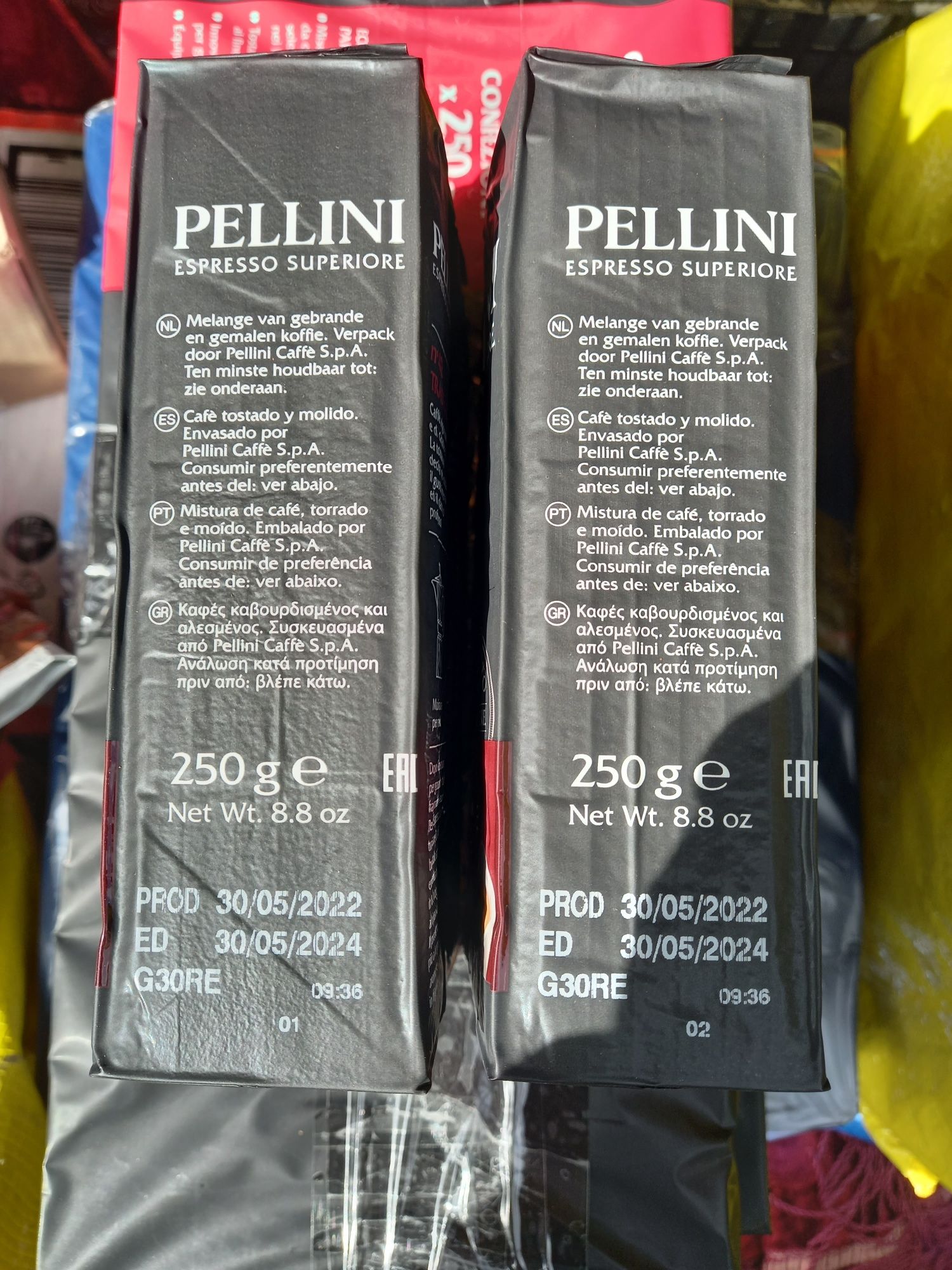 Pellini 250грам, Італія оригінальна мелена