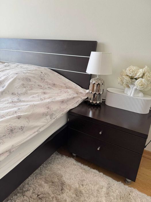 Łóżko + 2 szafki nocne do sypialni