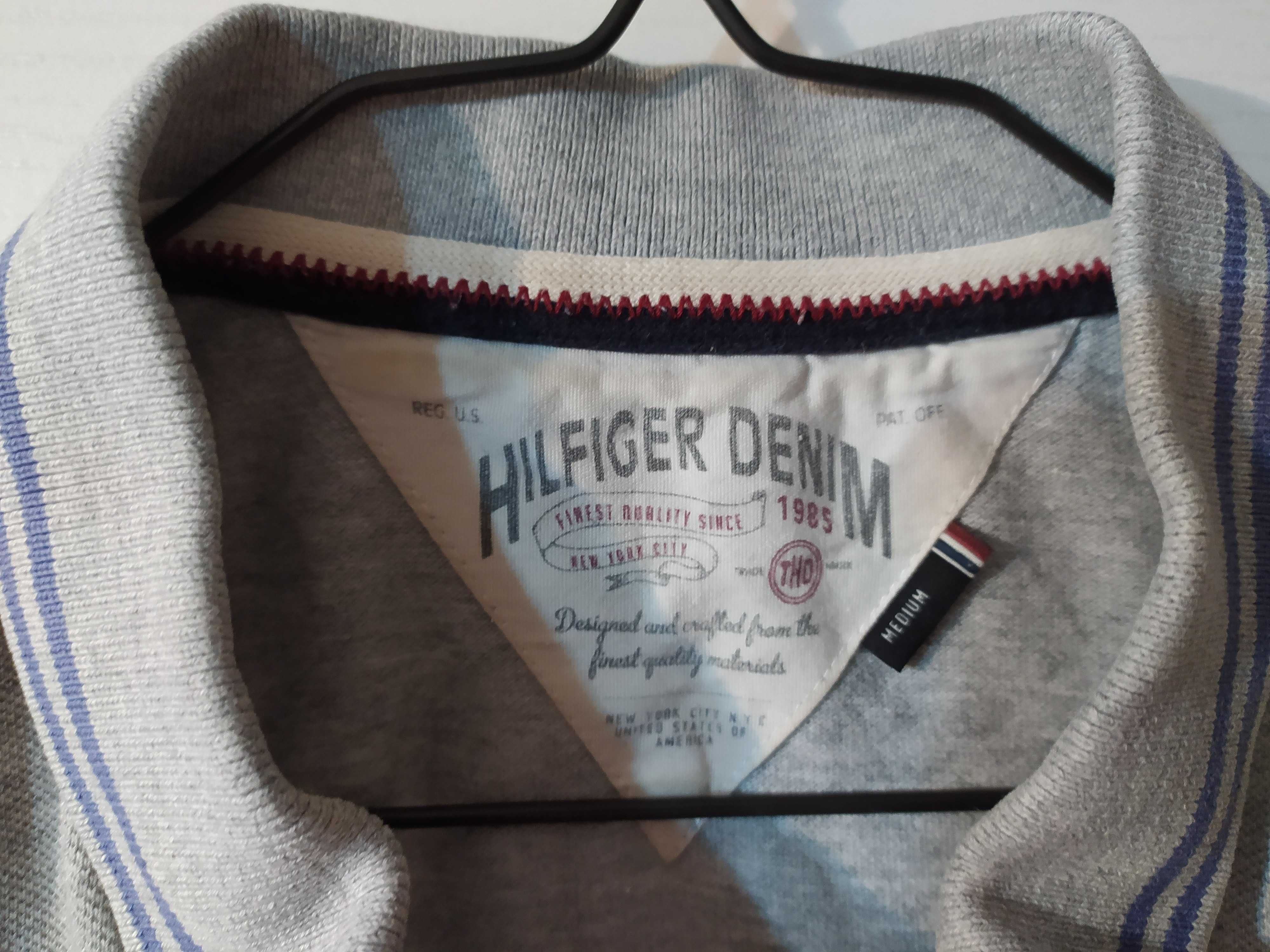 Tommy Hilfiger Denim męska koszulka M szara