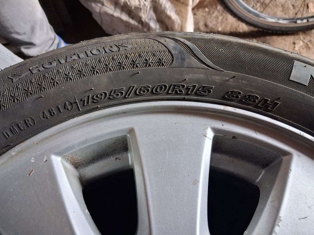 Диски титаны митсубиси mitsubihi 114.3 4 15 195 60 15 демисезонка  6мм