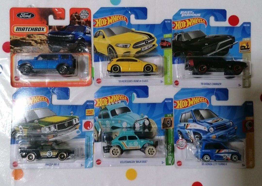 Hotwheels e matchbox
