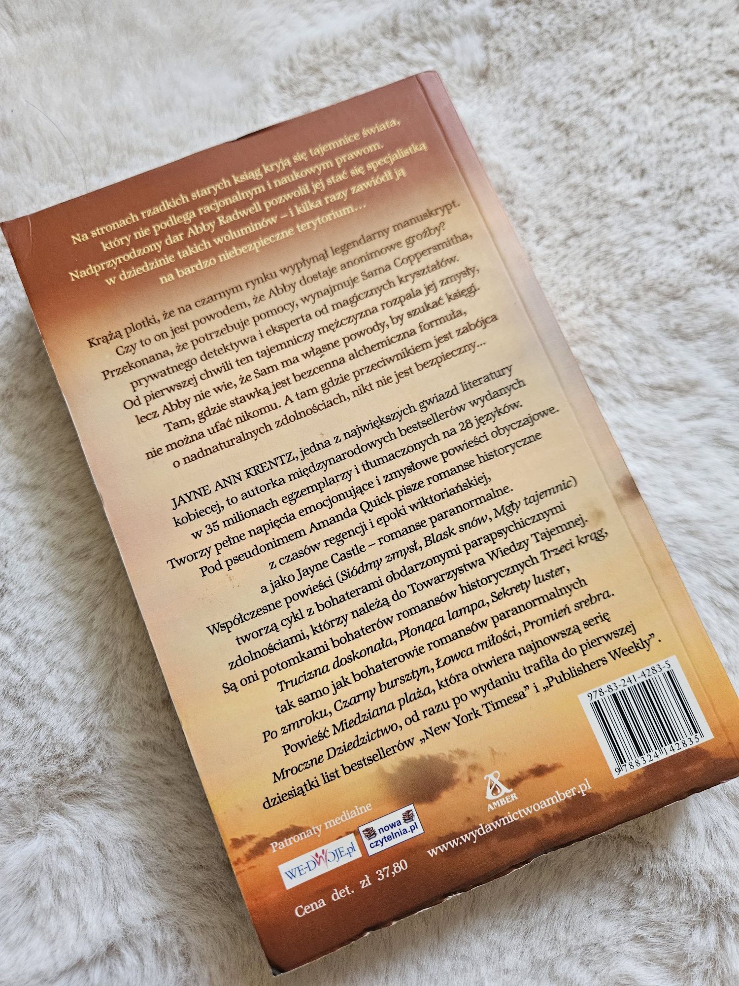 "Miedziana plaża" Jayne Ann Krentz romans