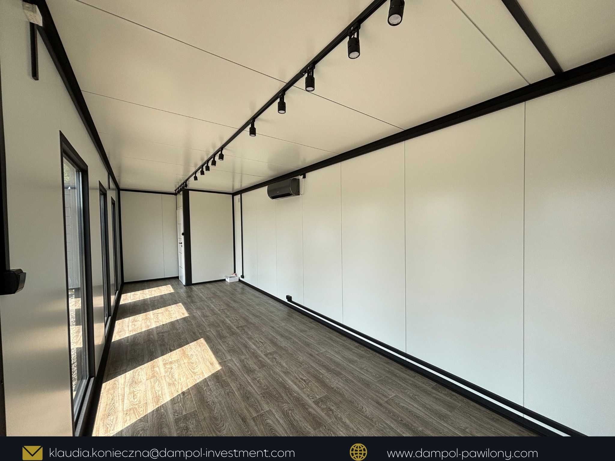 pawilon biurowy 9x3/ domek letniskowy, całoroczny 27m2/ handlowy