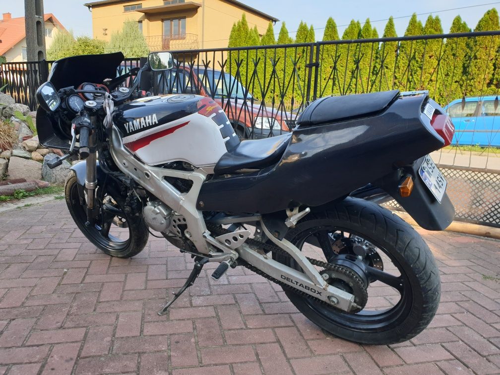 Rama + dokumentacją Yamaha TZR 125 / 50 motorower