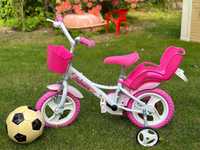 Rowerek dla dziewczynki Unicorn Dino Bike 14" stan BDB KRK/Alwernia