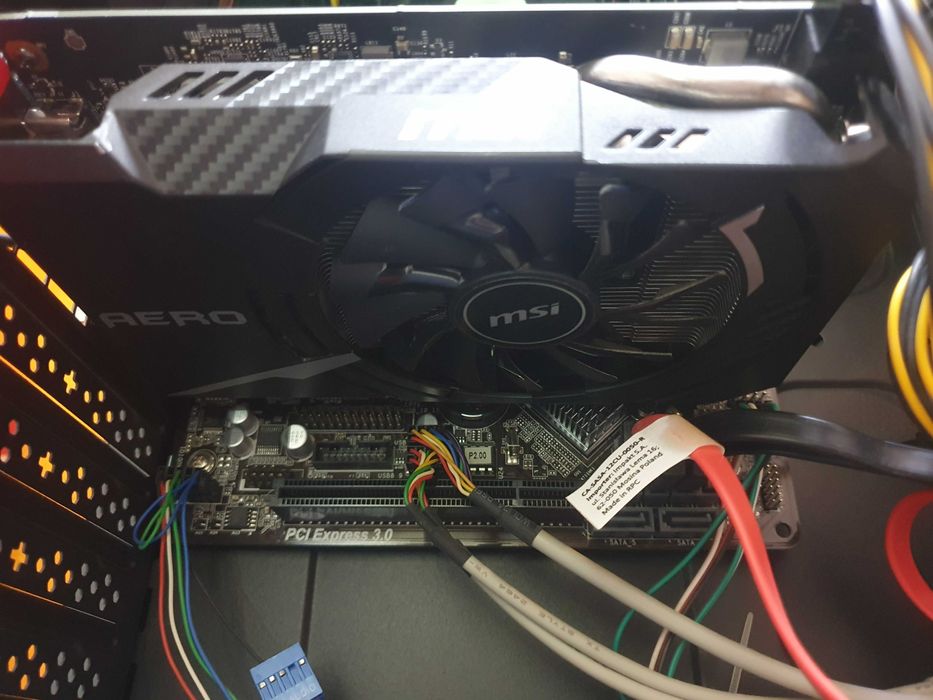 Komputer gamingowy stacjonarny GTX1060 6GB/ssd+tb/16gb ram