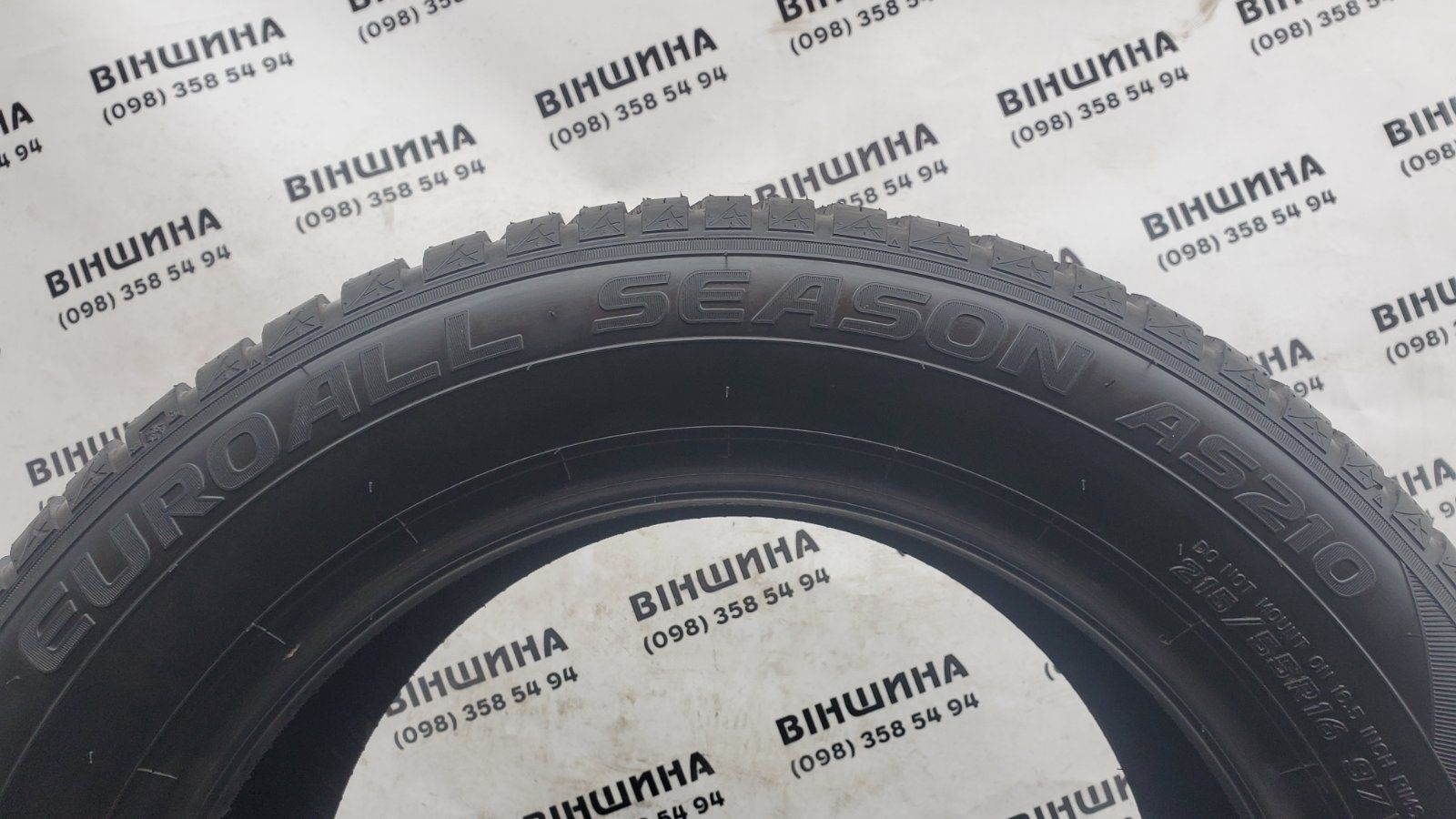 Шина 215/55 R 16 Falken Euroall Season. Одне нове колесо. Розпаровка.