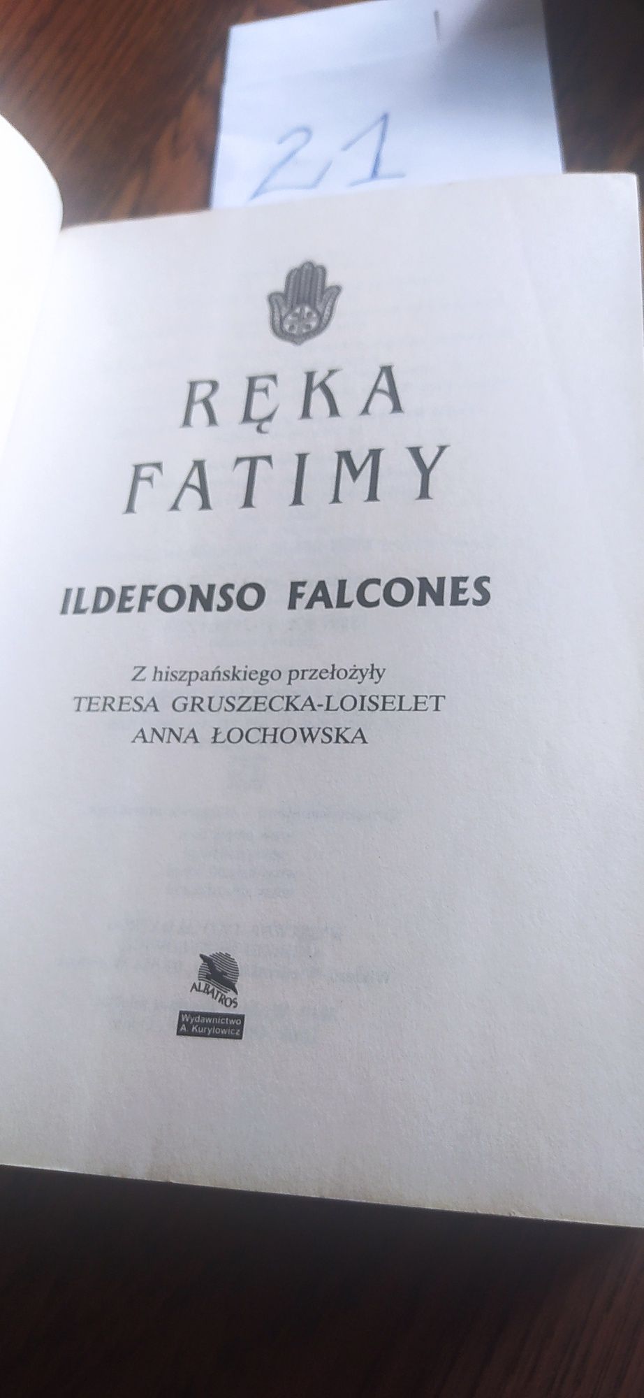 Ręka Fatimy Ildefonso Falcones