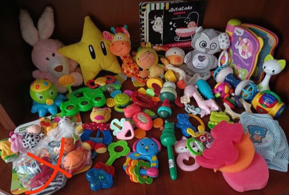 Продам іграшки розвиваючі, бряскальця