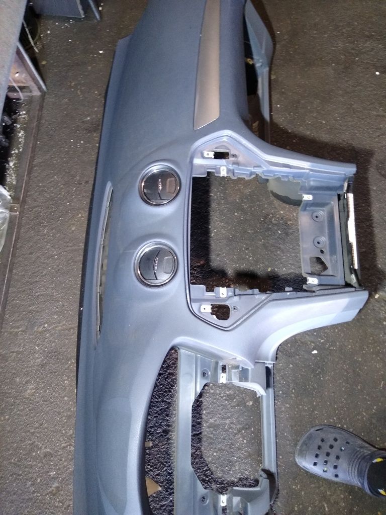 Deska rozdzielcza pulpit pasy airbag sensor Ford Mondeo MK4 oryg kpl
