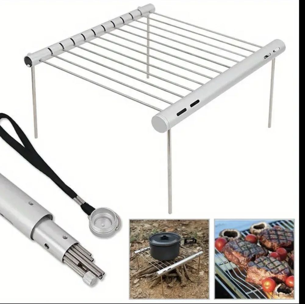 Портативний складний гриль-барбекю, решітка Badger Outdoor BBQ