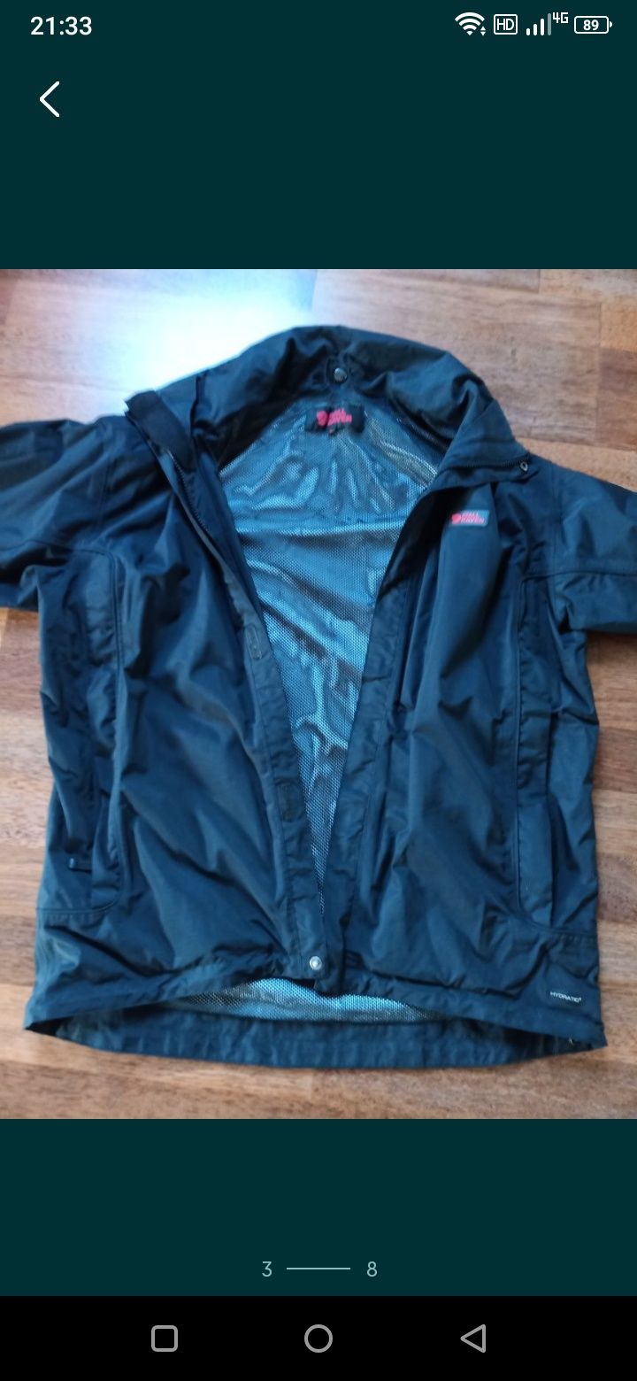 Fjallraven kurtka przeciwdeszczowa L