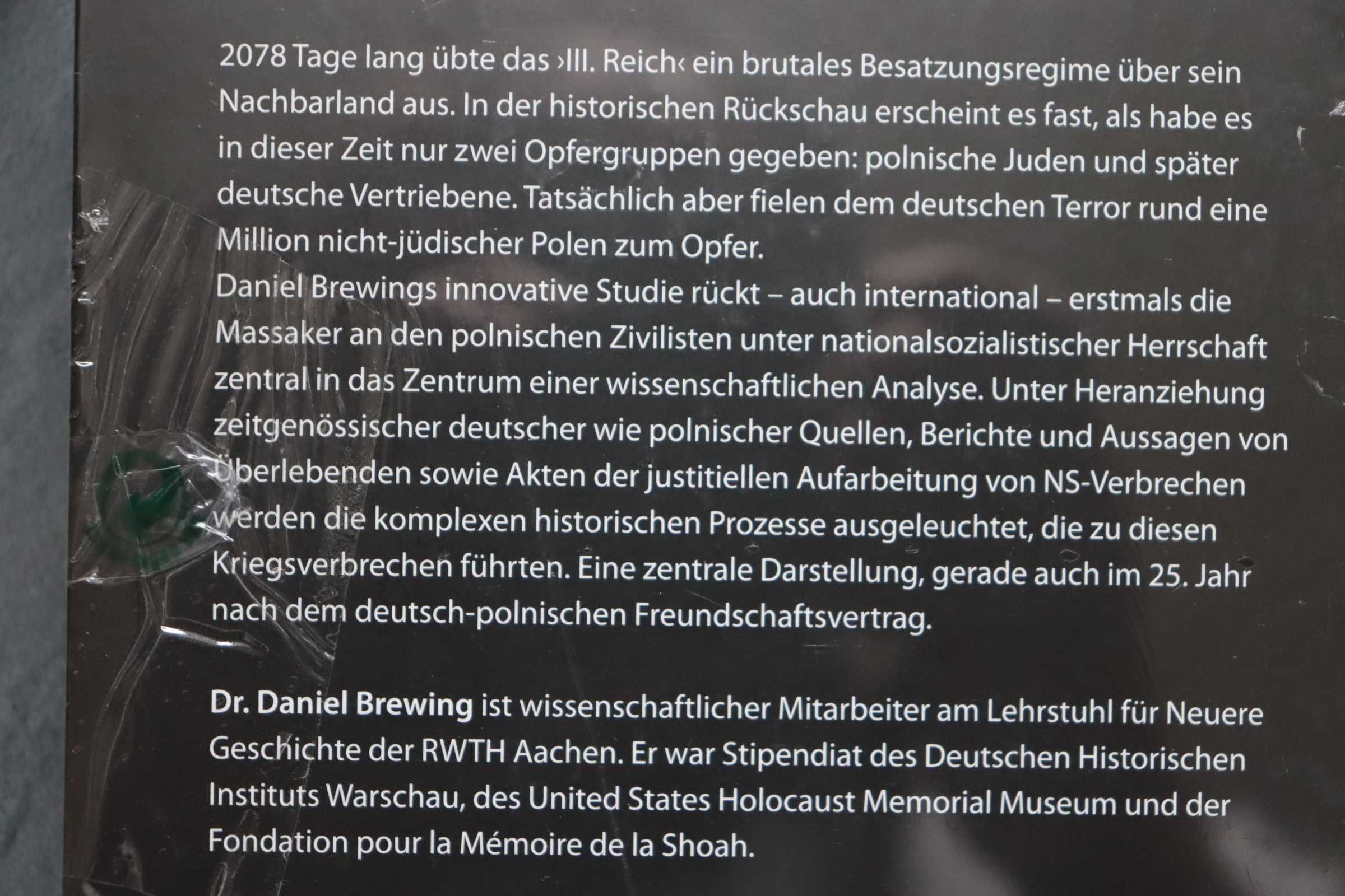 Im Schatten von Auschwitz - Daniel Brewing
