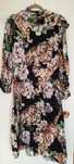 Sukienka, Długa, 36, H&M, elegancka letnia sukienka, wzory, panterka