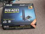 Karta sieciowa Asus pce-ac51 2,4 i 5 GHz + TP-Link