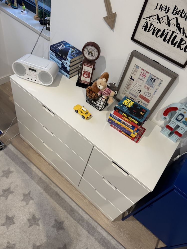 Ikea Nordli - komoda 6 szuflad