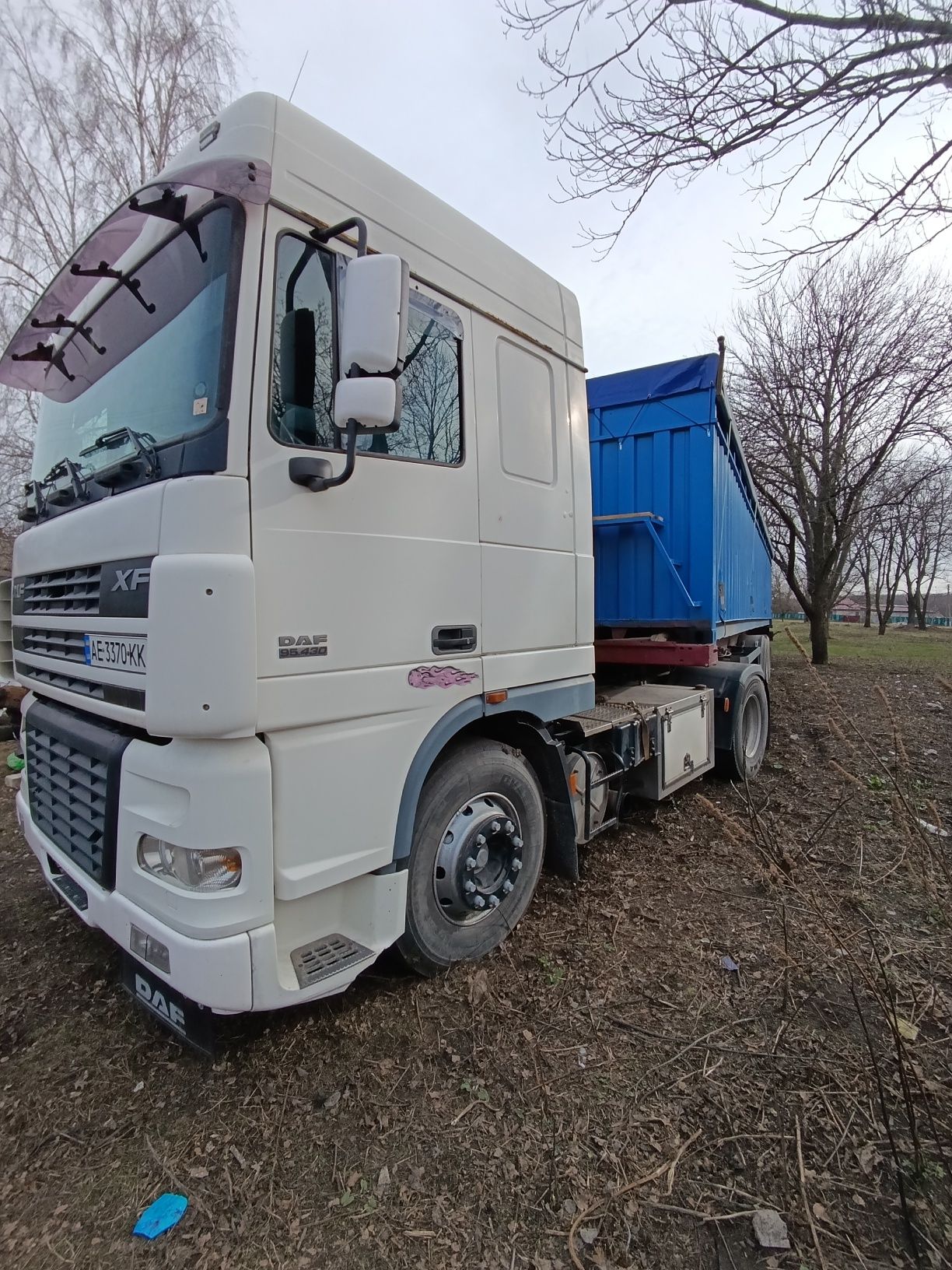 Даф ХФ 95/430 зерновоз. ОбМІН !