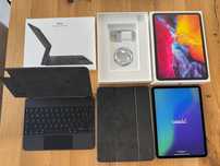 iPad Pro 11 (2. gen) wifi+cellular 128 GB space grey+Magic Keyboard