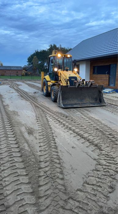 Minikoparka, koparko-ładowarka, glebogryzarka separacyjna