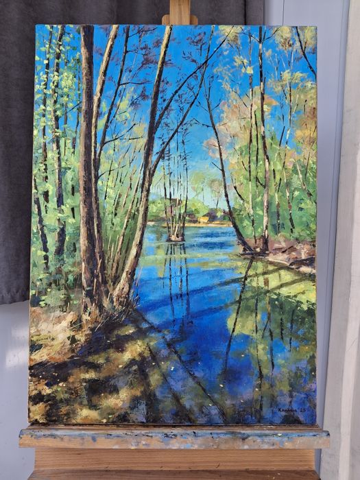 В продаже пейзаж от Климова Олега.