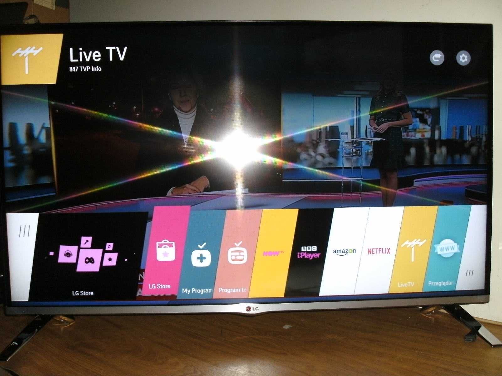 LG LED 42"- Smart TV z WiFi -3D- WebOS- YouTube/Netflix itp