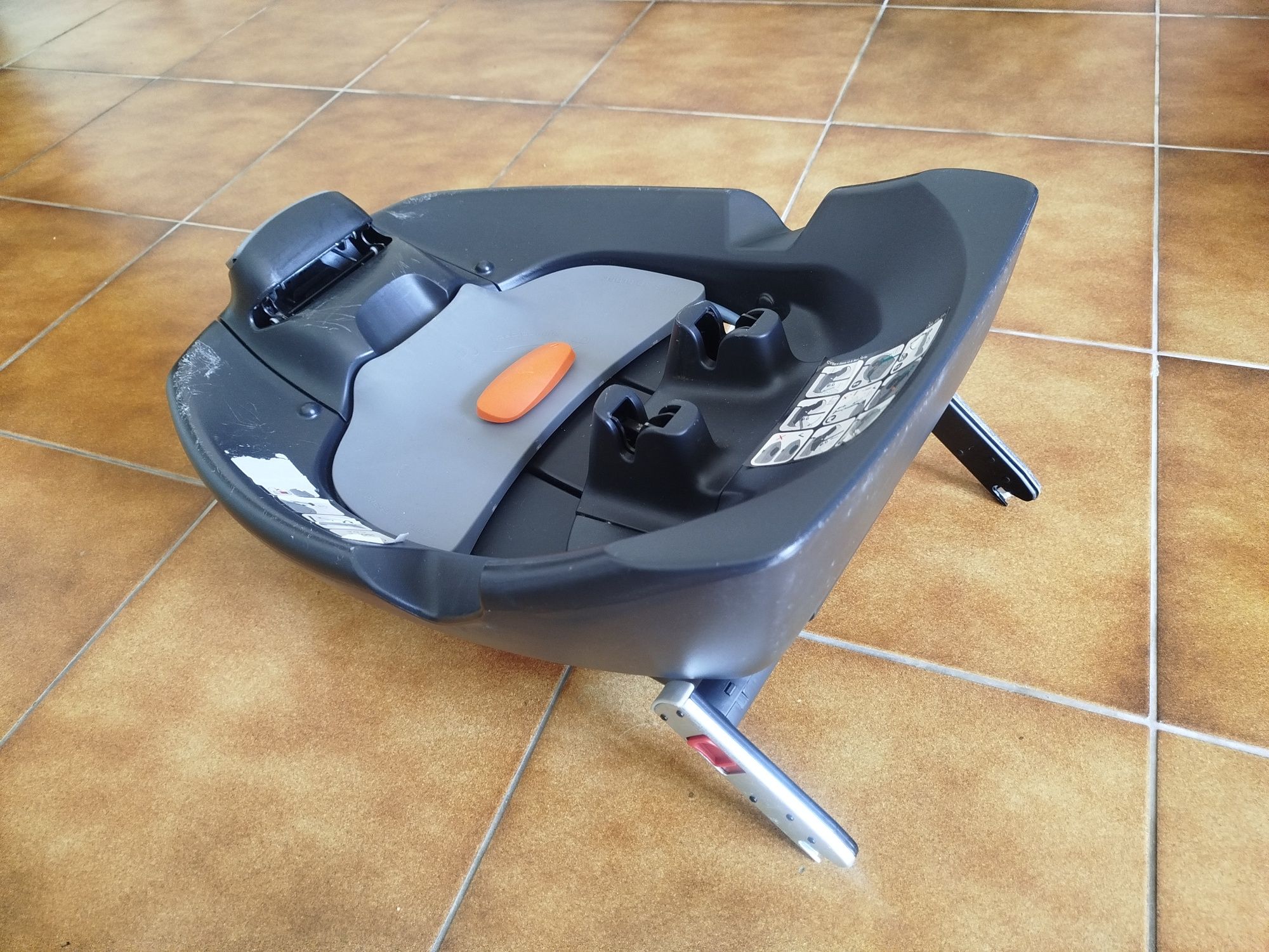Conjunto base isofix e baby coque cybex Q-fix