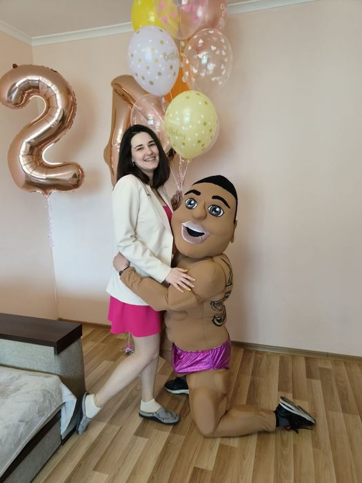 Шуточный стриптиз, Зайка Бейби, мишка Тедди, пес Патрон Киев и область