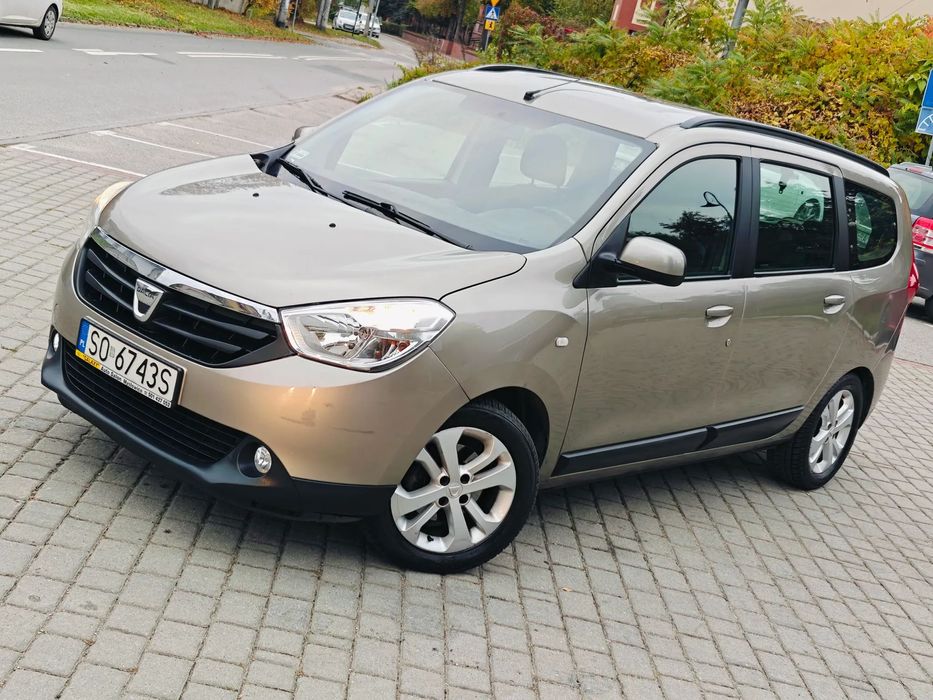 Dacia Lodgy LPG * 1.2 TURBO 115KM * KLIMA * Nawigacja GPS * 7 Foteli * GAZ