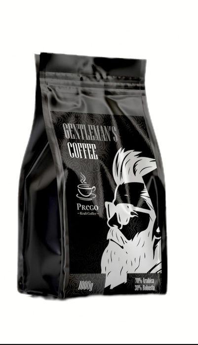 Kawa Ziarnista Gentleman Whisky PREGO Kraft Coffee