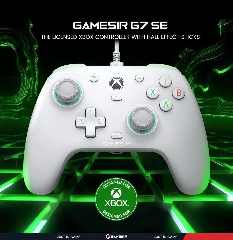 Геймпад GameSir G7 SE Xbox ( проводной джойстик с эффектом Холла)