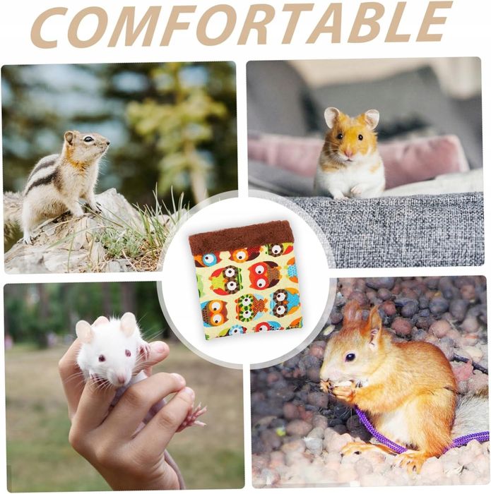 Śpiwór Dla Chomika, Świnka Morska, Szczur, Pościel