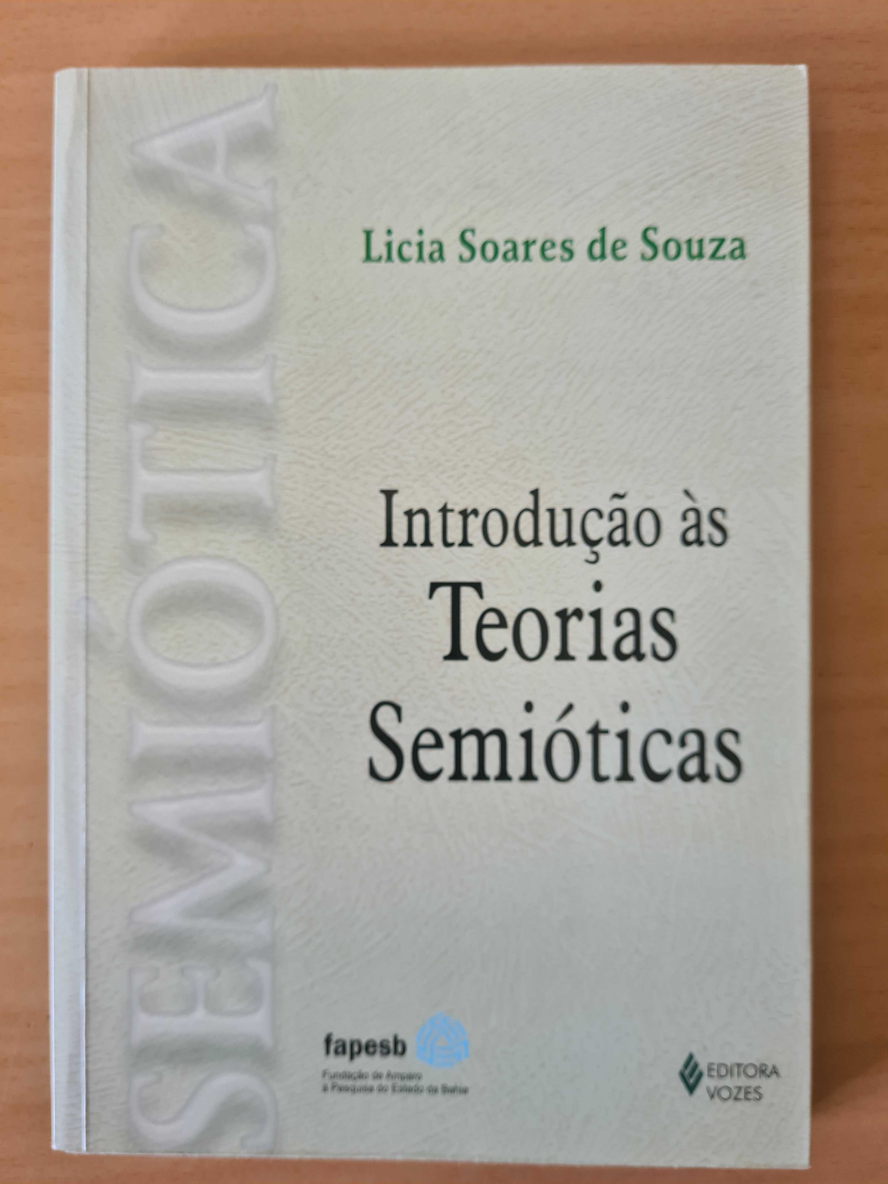 Livro "Introdução às Teorias Semióticas" de Licia Soares de Souza