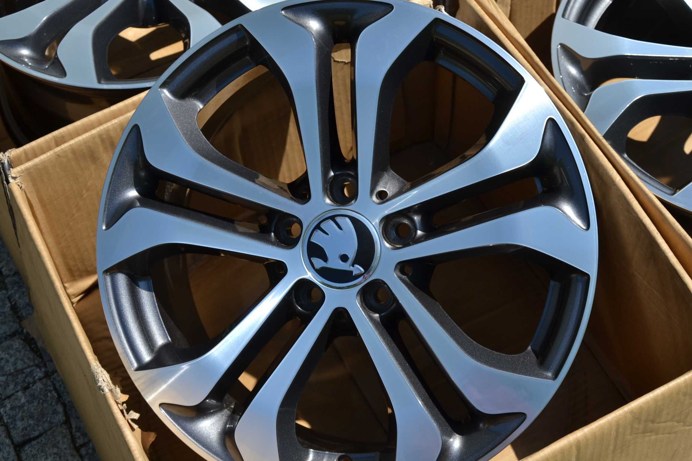 Felgi 17" SKODA Octavia Superb Karoq Kodiaq Jak Nowe