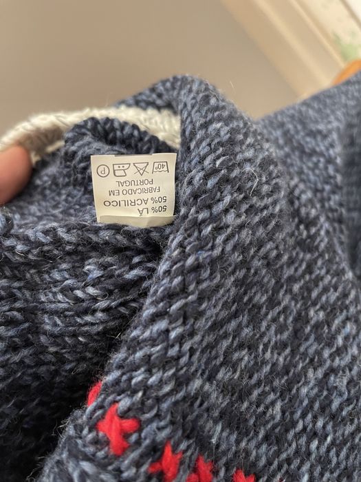 poncho lã de ovelha