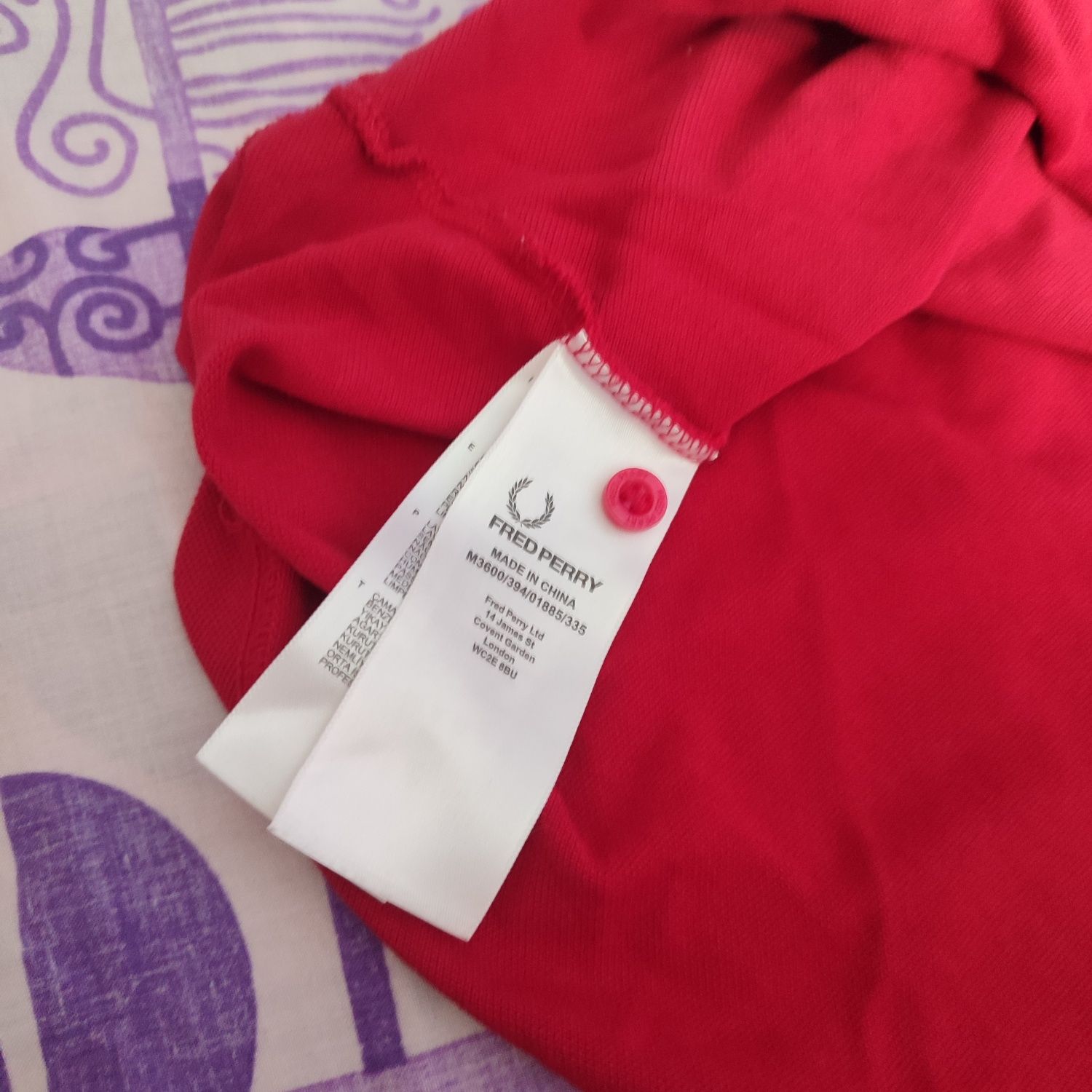 Поло fred perry.