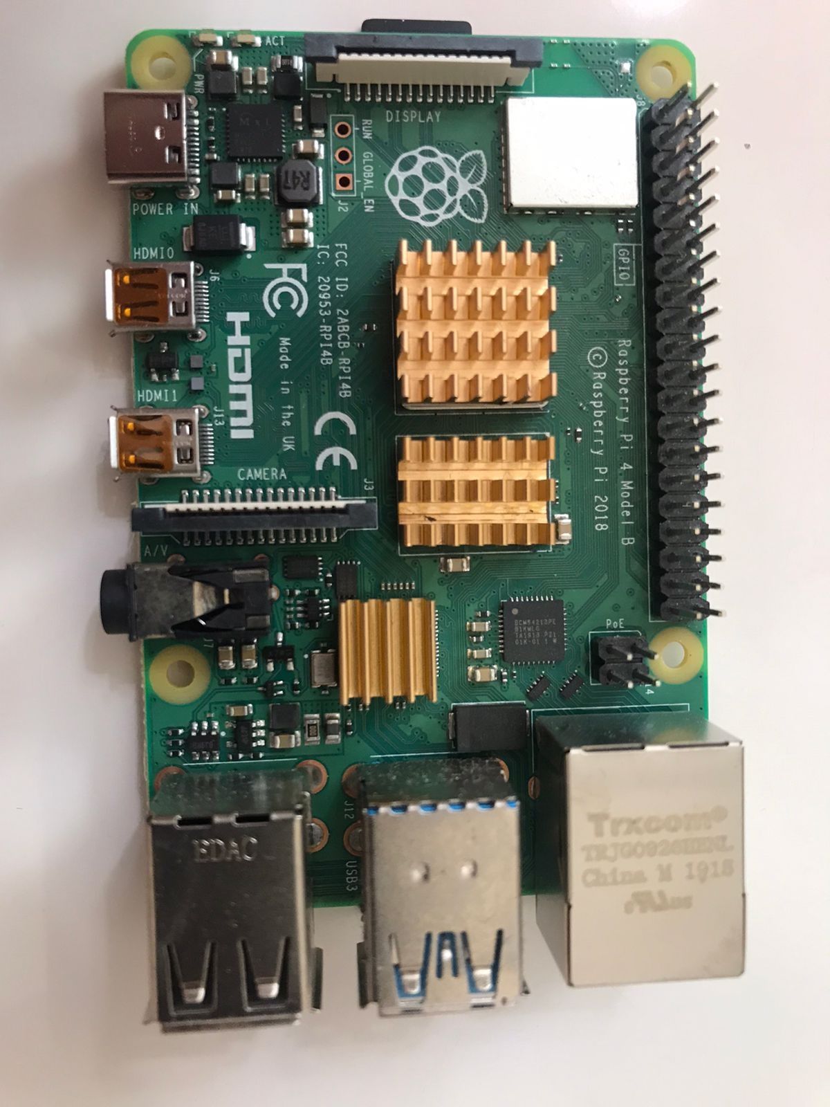 Raspberry pi 4 миникомпьютер