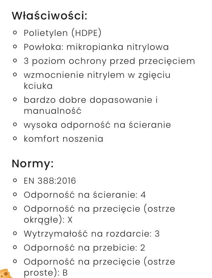 Rękawice robocze Asatex rozmiar 8