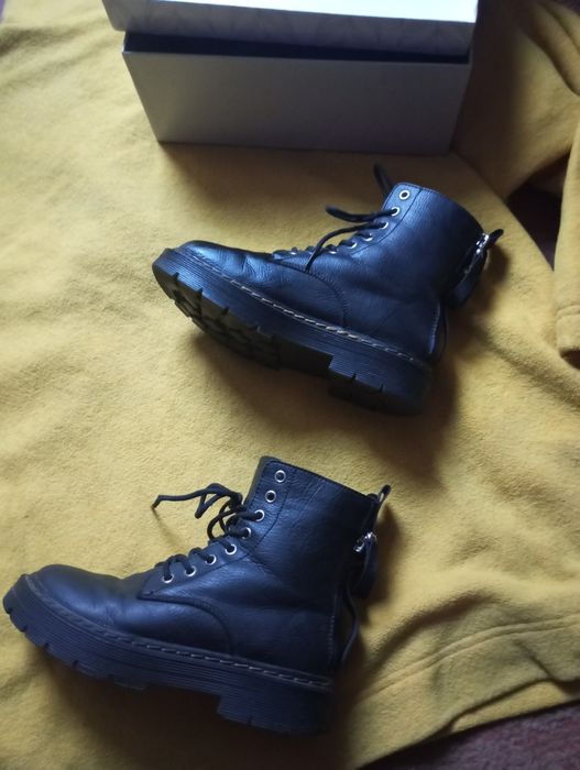 Ботинки женские зимние кожаные сапоги р38 24.5см Италия