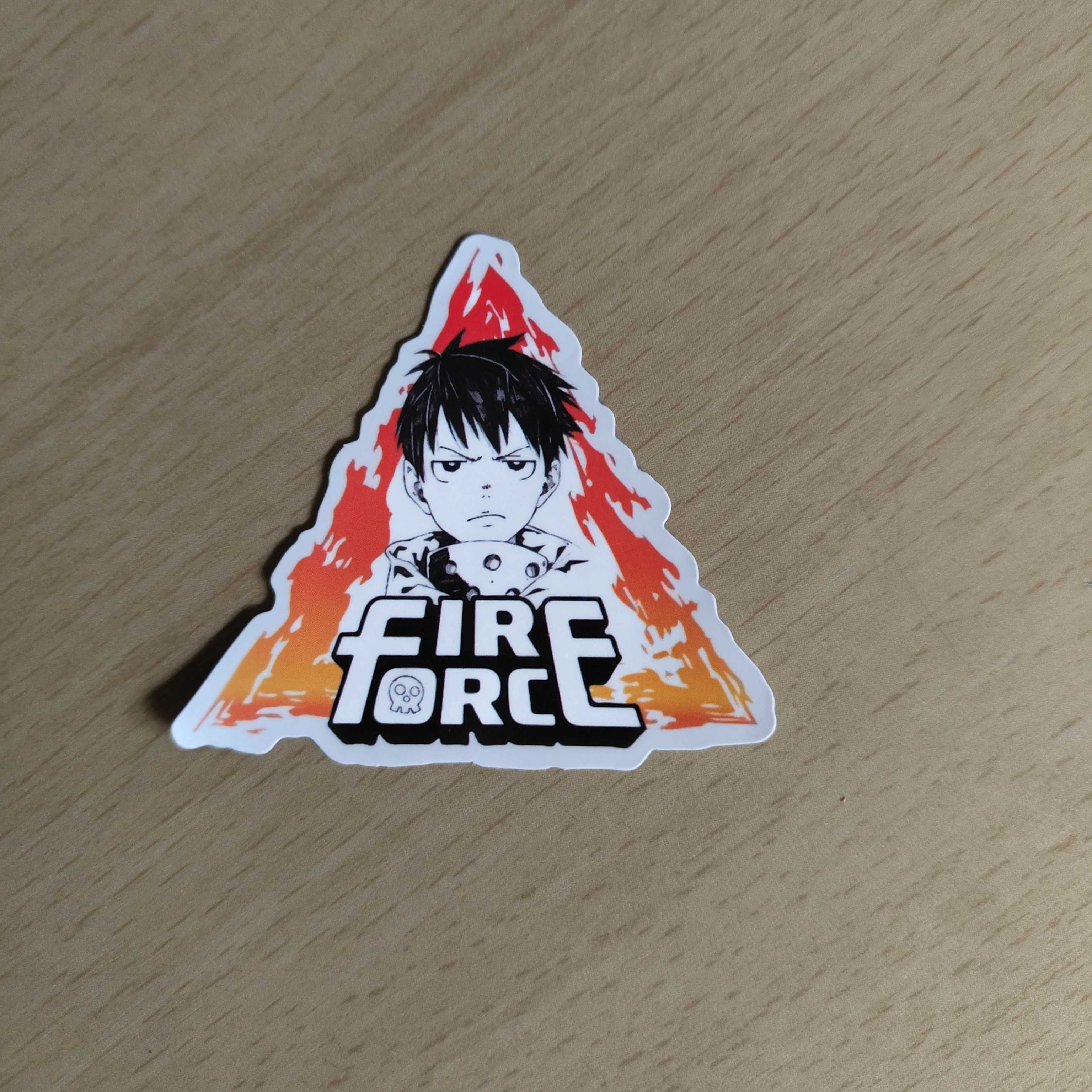 50 Stickers Autocolantes Fire Force
