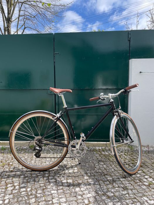 City Bike - 6KU Odyssey Delano 8speed, preto