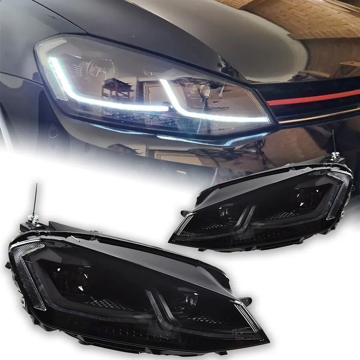 Lampy samochodowe do VW Golf 7 Reflektory LED Bi-Xenon