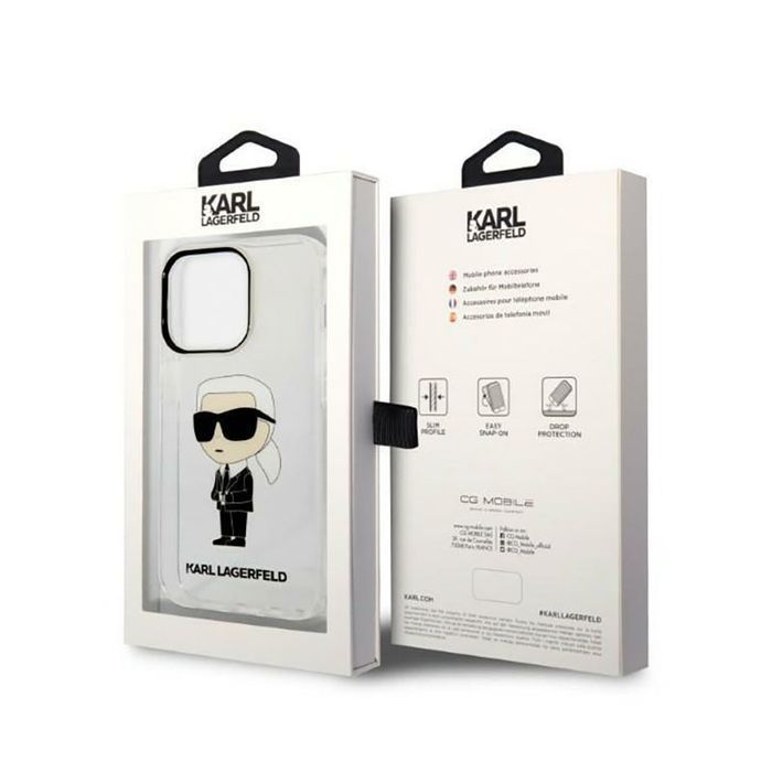 Karl Lagerfeld Iml Nft Ikonik - Etui Iphone 14 Pro Max (Przezroczysty)