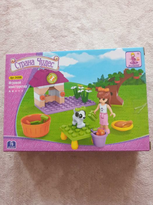 Конструктор,лего,lego,Країна Чудес,76 деталей.